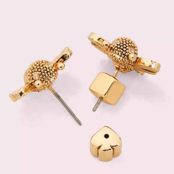 Kate Spade • All Abuzz Bee Earrings - Picture 3 of 6